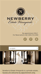 Mobile Screenshot of newberryvines.com